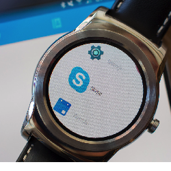 Skype pour Android : nouvelles possibilits depuis les montres connectes