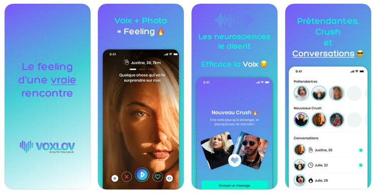 Voxlov, une application pour être d'abord séduit par la voix