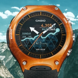 Casio WSD-F10 : une montre Android Wear tout-terrain
