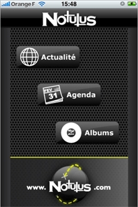 Notulus : un nouveau quotidien d'informations musicales et culturelles sur l'iphone