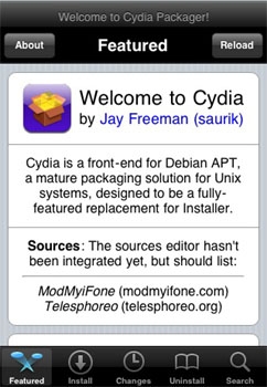 Cydia : un AppStore illgal sur l'iPhone