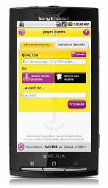 Mobiles Android de Sony Ericsson