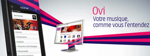 Nokia Music Store devient Ovi Musique
