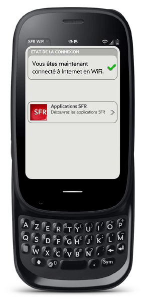 Le nouveau Palm Pre 2 est disponible chez SFR