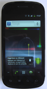 Téléphone Google Nexus S