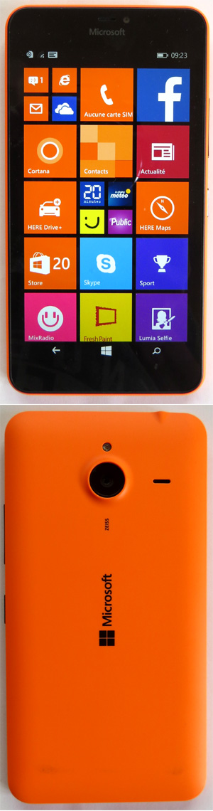Téléphone Microsoft Lumia 640 XL