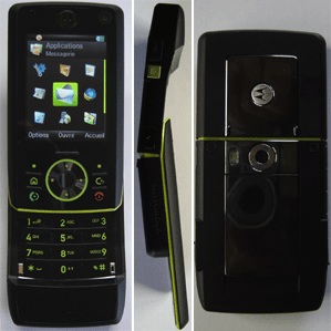Téléphone Motorola MOTORIZR Z8